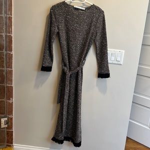 Mid length belted knit dress by & Other Stories